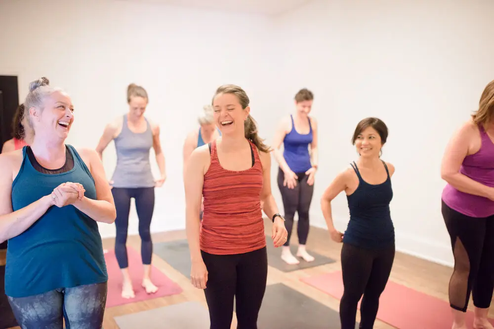 team player community yoga challenge